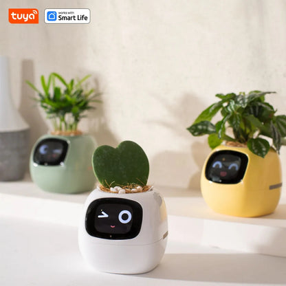 Maceta Robot Inteligente Ivy Plantsio Inteligente