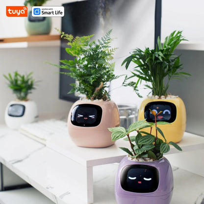 Maceta Robot Inteligente Ivy Plantsio Inteligente