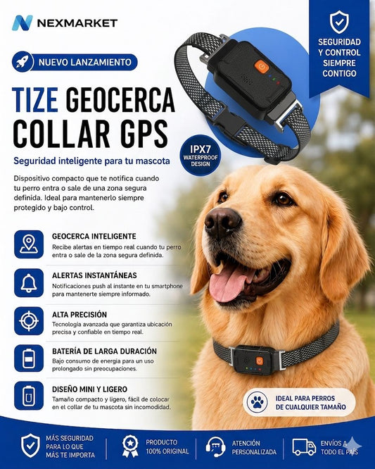 Collar TIZE con GPS